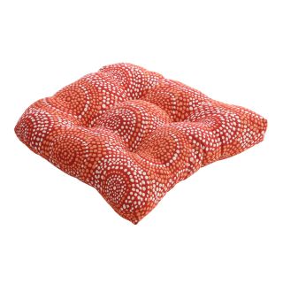 Pillow Perfect Mosaic Chair Cushion in Flame MSRP $57.99 Today $49