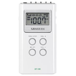 SANGEAN DT 120 White Radio baladeur   Achat / Vente RADIO PORTABLE