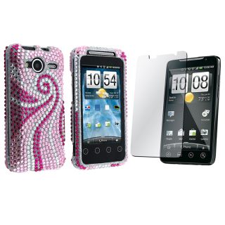 Phoenix Tail Diamond Case/ Screen Protector for HTC EVO Shift 4G