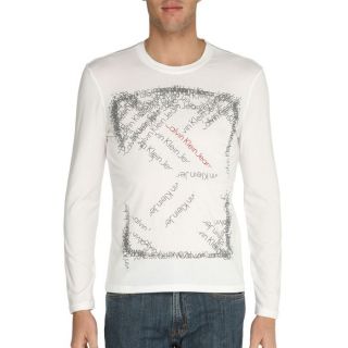 CALVIN KLEIN JEANS T Shirt Homme Blanc Blanc   Achat / Vente T SHIRT