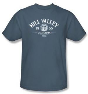 Back To The Future Kids T shirt Hill Valley 1955 Slate Tee