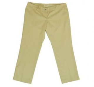 Michael Kors Wellesley Ankle Fit Pant Sand 14P Clothing