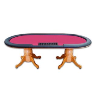 Texas Hold Em 90 inch Poker Table with Removable Rail
