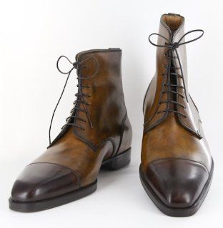 New Sutor Mantellassi Caramel Brown Shoes 10.5/9.5 Shoes