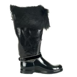 Tremp Womens Faux Fur Leather Snow Boots