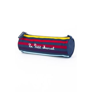 Trousse rodéo 20,50cm rayé bleu   La trousse Little Marcel Rodéo