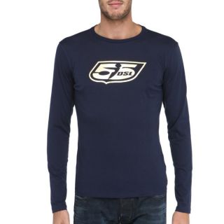 55DSL T Shirt Gold Homme Bleu marine et doré   Achat / Vente T SHIRT