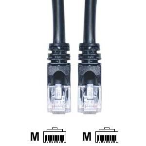 CAT 3 foot 5E Black Ethernet Cable (Pack of 5)