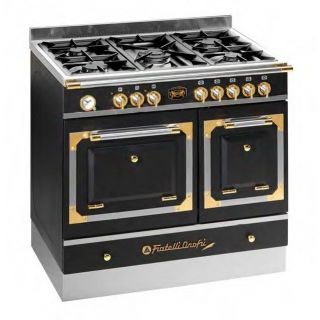 CUISINIÈRE   PIANO Cuisinière Double four 90 cm Anthracite   IM90DFA