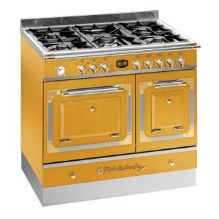 Cuisinière Double four 90 cm Jaune   IM90DFJ   Cet espace de cuisson