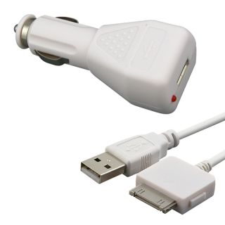 BasAcc Car Charger with USB 2 in 1 Cable for Microsoft Zune Today $4
