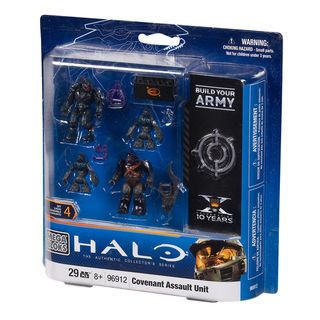 Mega Brands Halo Combat Unit Covenant Assault Unit Playset