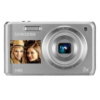 Samsung DV101F 16.1MP Dual View Silver Digital Camera