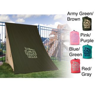 Fence Fort Kids Indoor/Outdoor Easy to assemble Nylon Play Tent