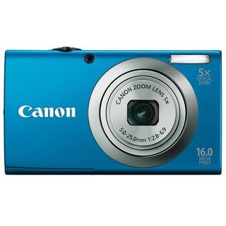 Canon Powershot A2300IS 16MP Blue Digital Camera