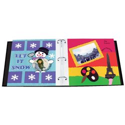 12x12 Memory Book Binder with 40 Bonus Pages