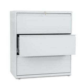 HON 800 Series 36 inch Wide 3 Drawer Lateral File Cabinet