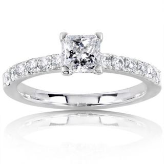 14k White Gold 1 1/3ct TDW Diamond Engagement Ring (H I, SI1) Today $