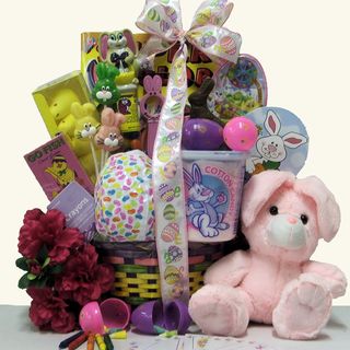 Hoppin Easter Fun Girls Easter Basket (Ages 3 to 5 Years Old