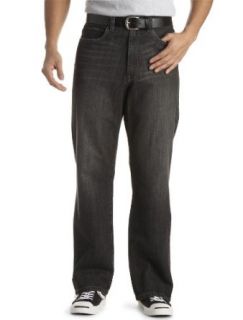 626 BLUE Big & Tall Black Flint Relaxed Fit Jeans