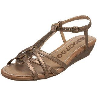 Rocket Dog Womens Luscious Wedge Sandal,Bronze,5 M US Shoes