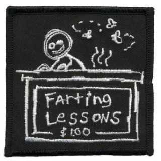 Farting Lesson Patch Clothing