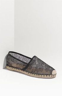 Valentino Lace Flat Espadrille Shoes