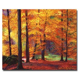 David Lloyd Glover Autumn Serenity Canvas Art