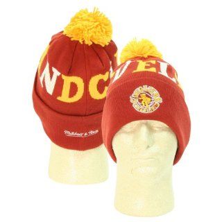 Cleveland Cavaliers Ball Top Winter Knit Hat   Burgundy