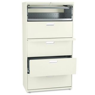 HON 600 Series 36 inch Wide 5 drawer Lateral File Cabinet