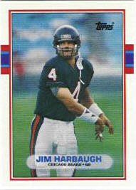 1989 Topps Traded #91T Jim Harbaugh