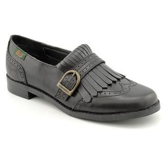 Bass Womens Benson Leather Casual Shoes   Wide (Size 8)