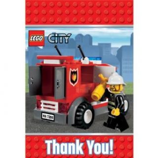 LEGO City Thank You Notes Party Accessory Clothing