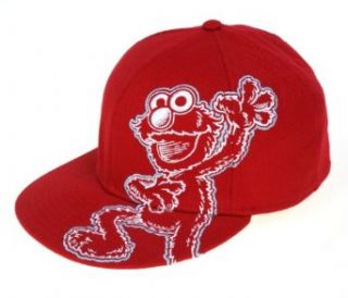 Sesame Street Elmo Outline Flex Hat (OSFM) Clothing