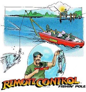 The R/C Fishing Pole  Catchs fish with any r/c boat
