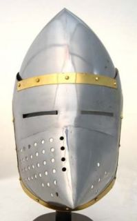 Pigface Bascinet Helmet Medieval Helms Clothing
