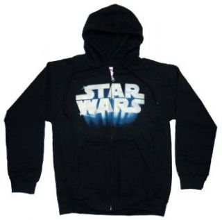 Star Wars Logo Glow In The Dark Movie Zip Up Hoodie Select