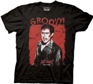 Evil Dead 2 Groovy Adult Tee Shirt XXL Clothing