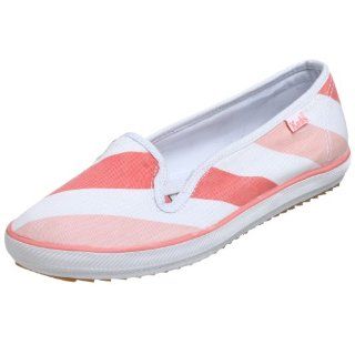 Keds Champion Stripe Mini Slip On,Pink,5 M Shoes