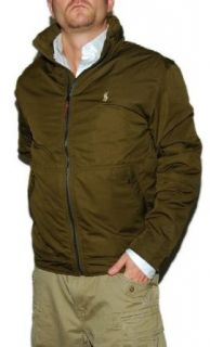 Polo Ralph Lauren Mens Hoodie Jacket Coat Army Green Large