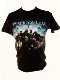 Mushroomhead Mens T Shirt   Masked Band In Front of Island