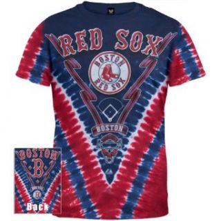 Boston Red Sox   Logo V Dye T Shirt Clothing