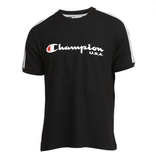 CHAMPION T Shirt Homme Noir et gris   Achat / Vente T SHIRT CHAMPION