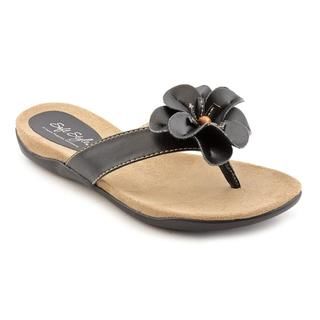 Soft Style by Hush Puppies Womens Caribbean Man Made Sandals   Wide