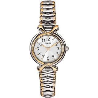 Timex Womens T21854 Elevated Classics Stainless Steel Expansion Band