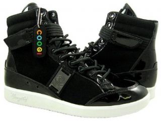  Coogi Mens CMF103 Black Casual Sneakers/Shoes US 7.5 Shoes