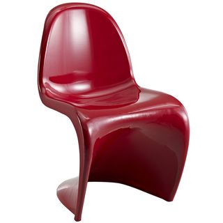 Verner Panton Style Red Chair