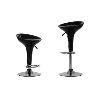 Lot de 2 tabourets de bar ROMEO     Dimensions  L.43 X P.40 X H.68