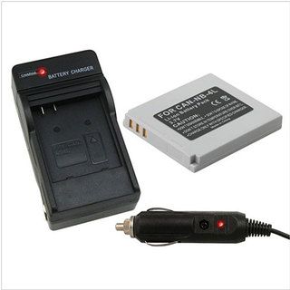Battery and Charger Set for Canon PowerShot SD600 SD750 SD630