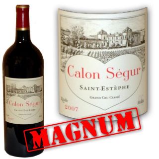Magnum du Château Calon Ségur   3ème Grand Cru Classé   AOC Saint